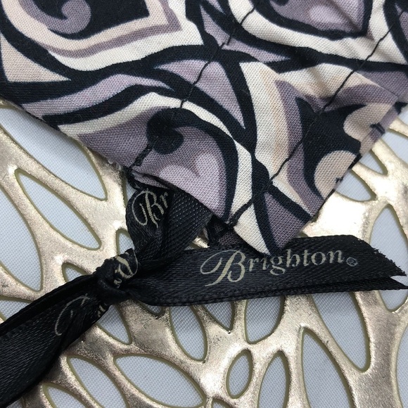 Black Sequins Foldable Soft Sole Ballet Slippers with Brighton Drawstring Bag - Picture 8 of 10